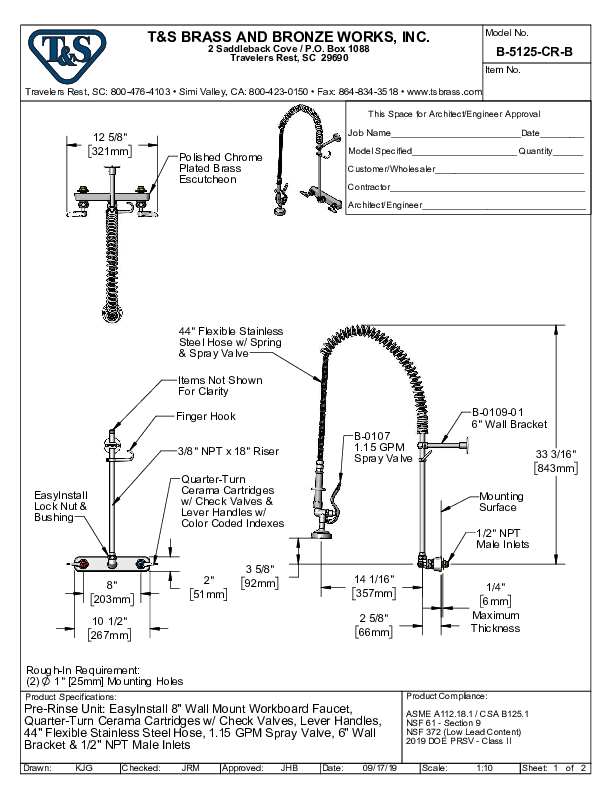 Cutsheet