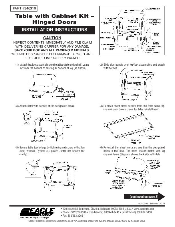 Assembly Instructions