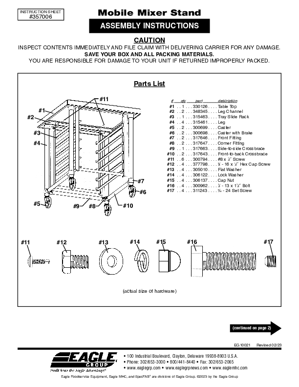 Assembly Instructions