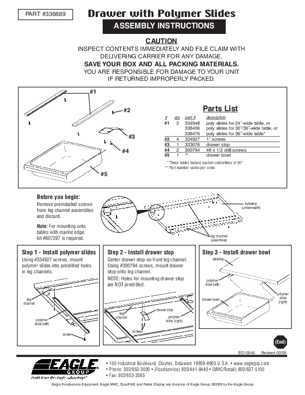 Assembly Instructions