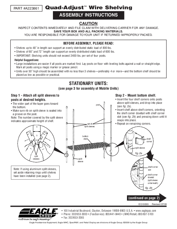 Assembly Instructions