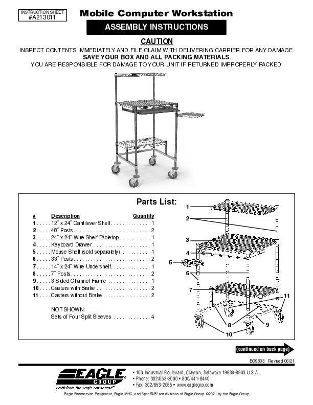 Assembly Instructions