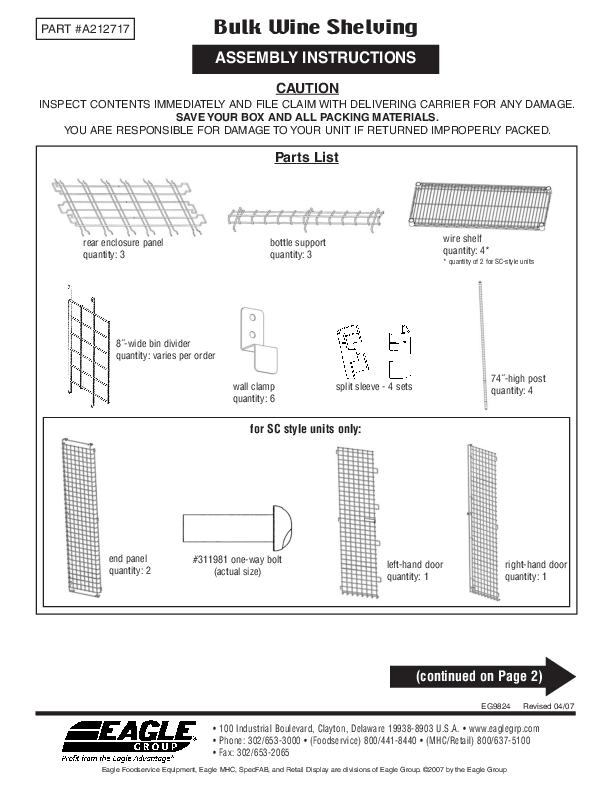 Assembly Instructions