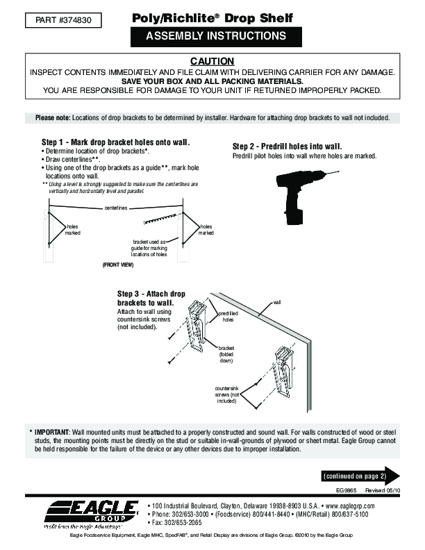 Assembly Instructions