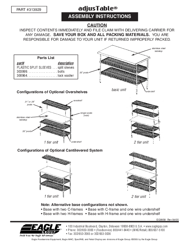 Assembly Instructions