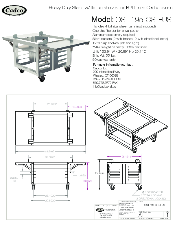 Cutsheet