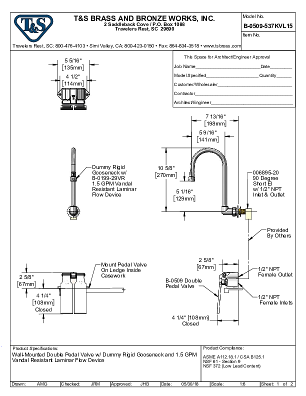 Cutsheet