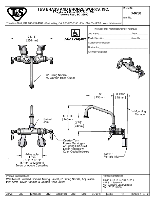 Cutsheet