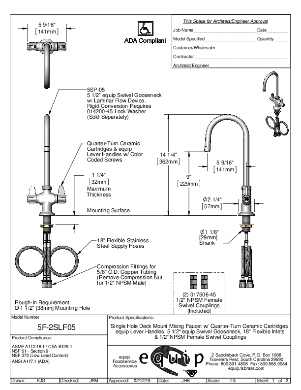 Cutsheet