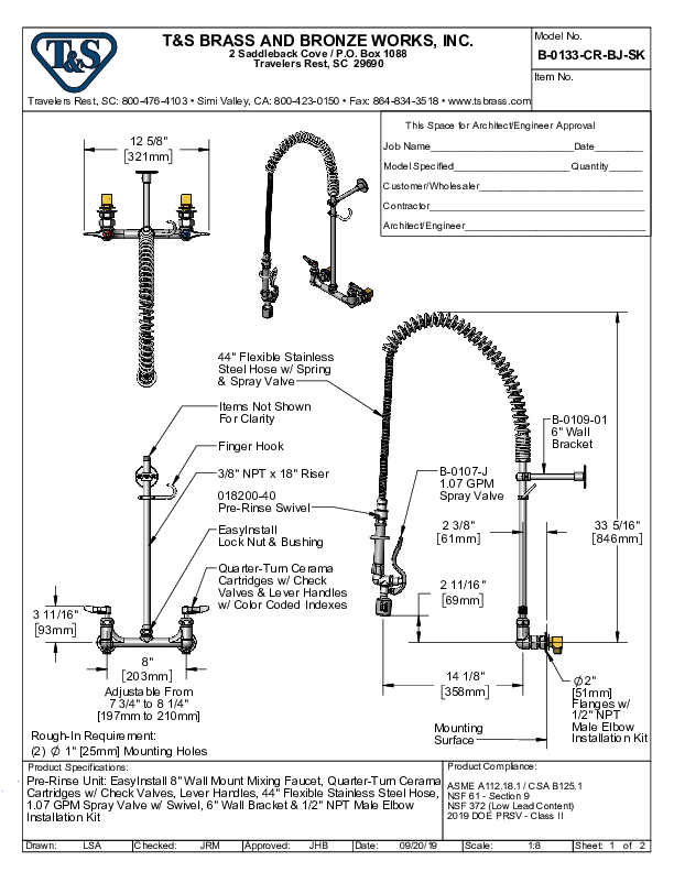 Cutsheet