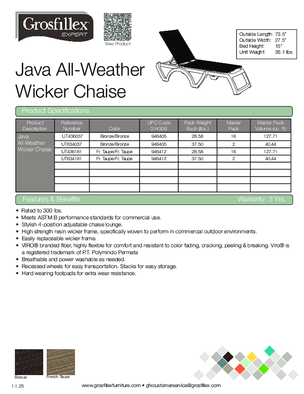 Cutsheet