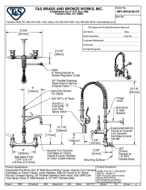 Cutsheet