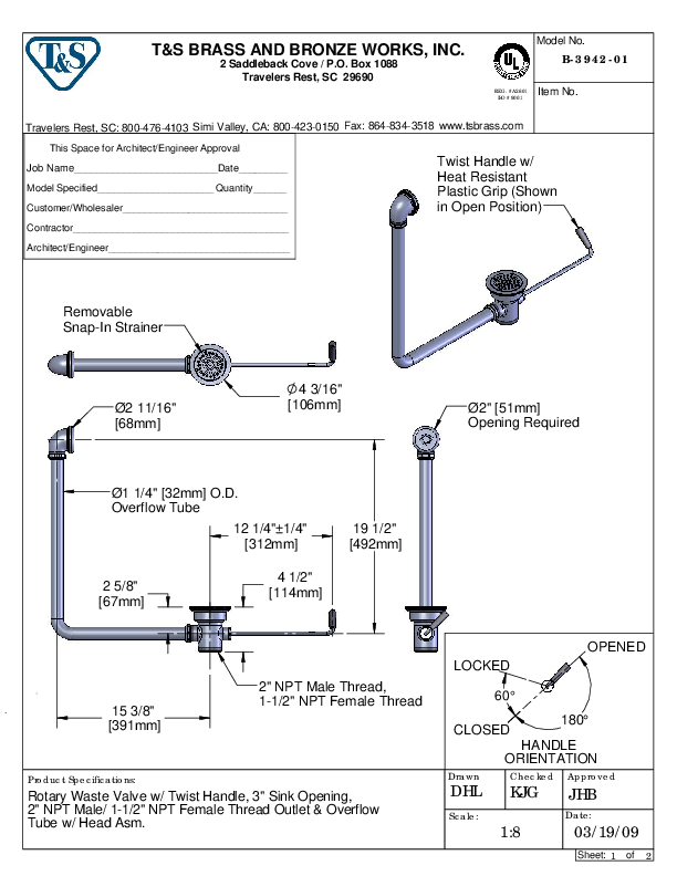 Cutsheet