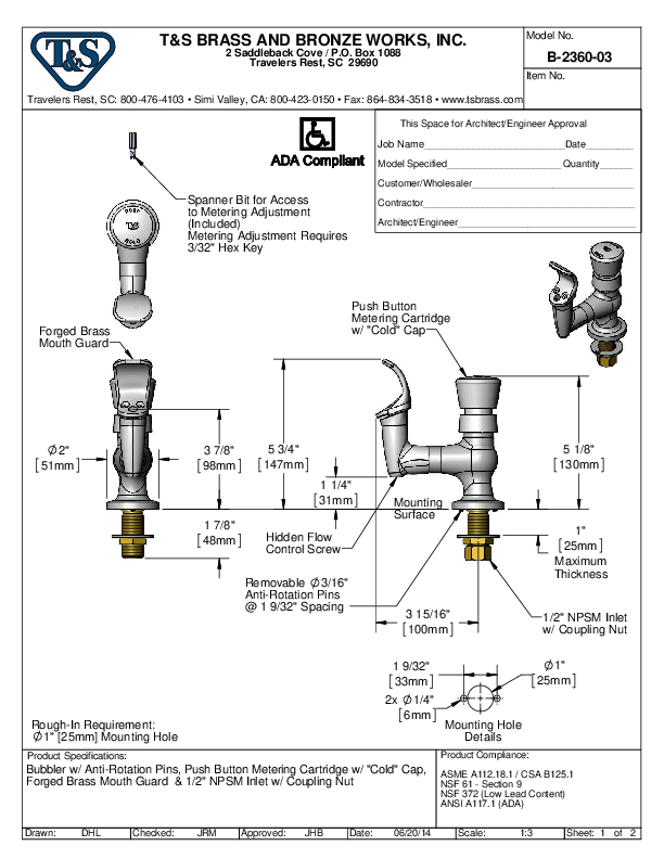 Cutsheet