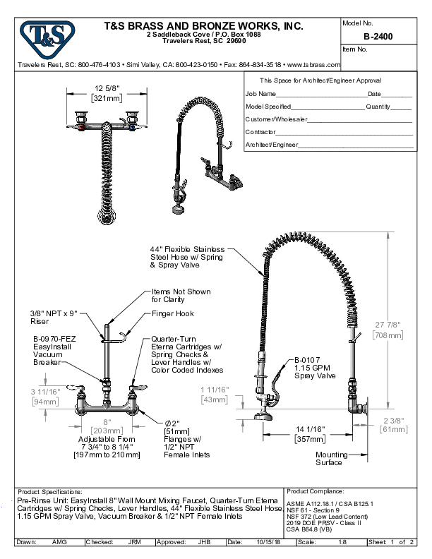 Cutsheet