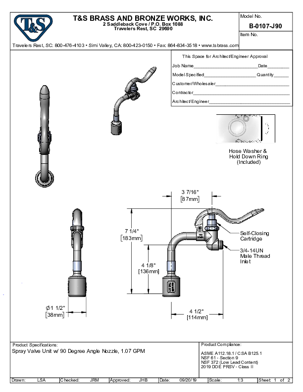 Cutsheet