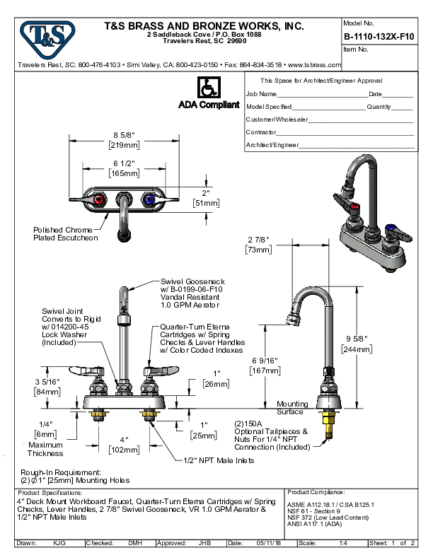 Cutsheet