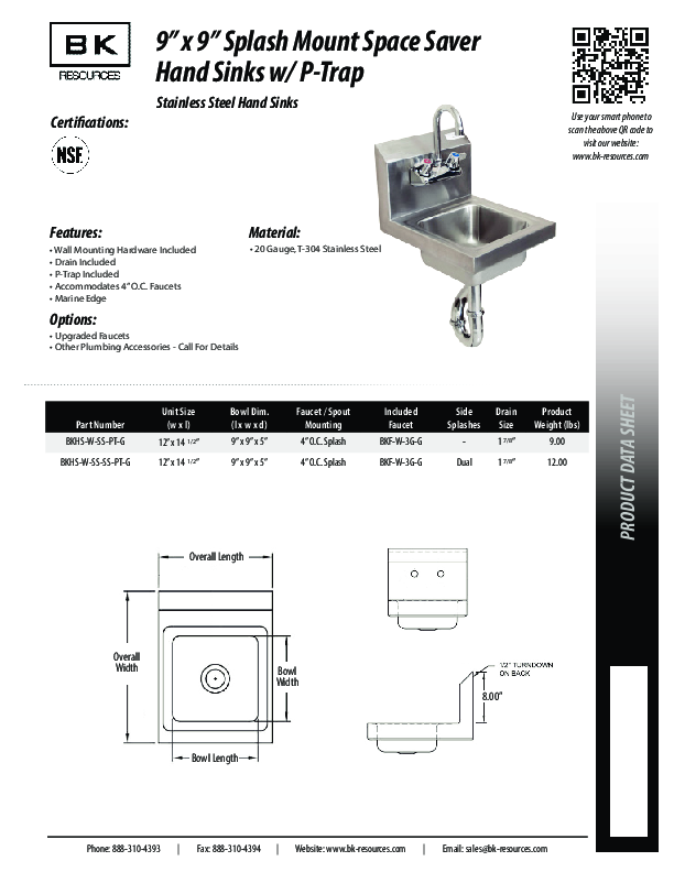 Cutsheet