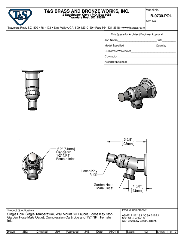 Cutsheet