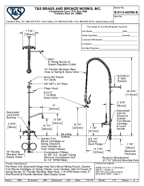 Cutsheet