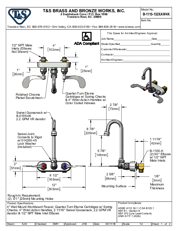 Cutsheet