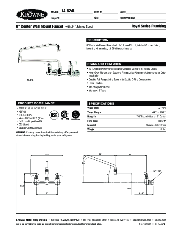 Cutsheet