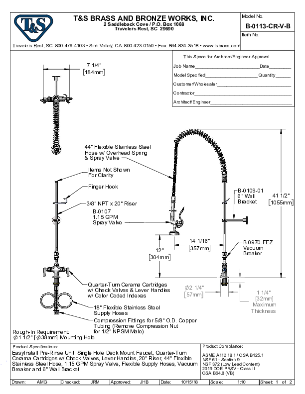 Cutsheet