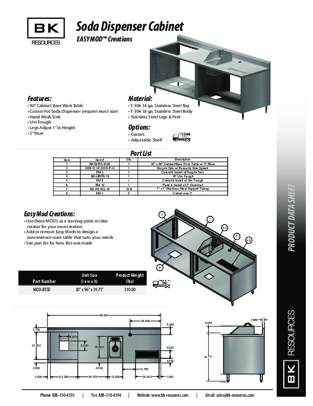 Cutsheet