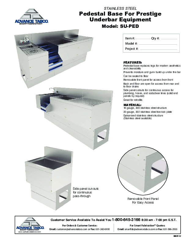 Cutsheet