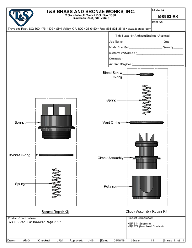 Cutsheet