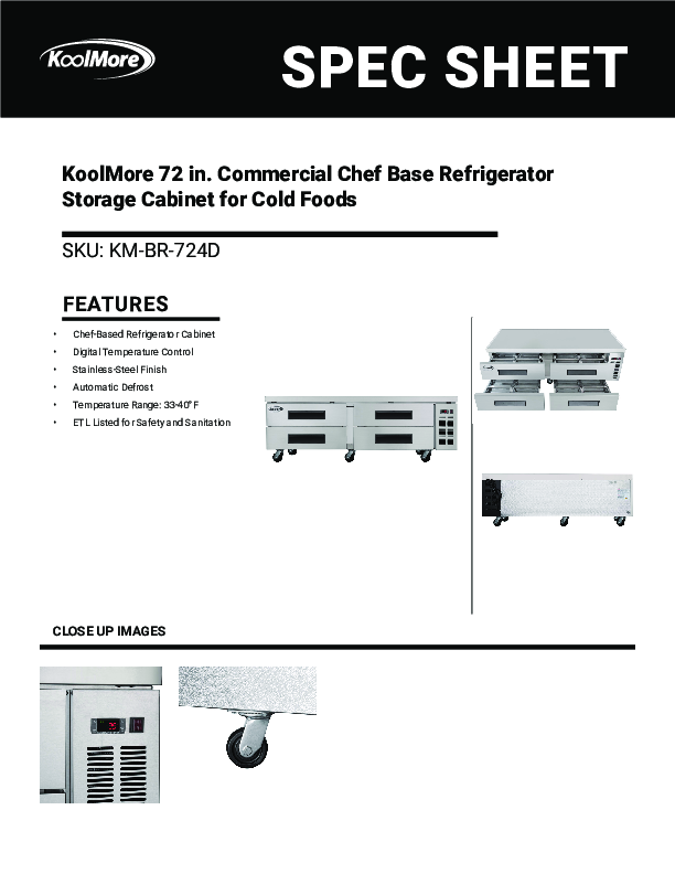 Cutsheet