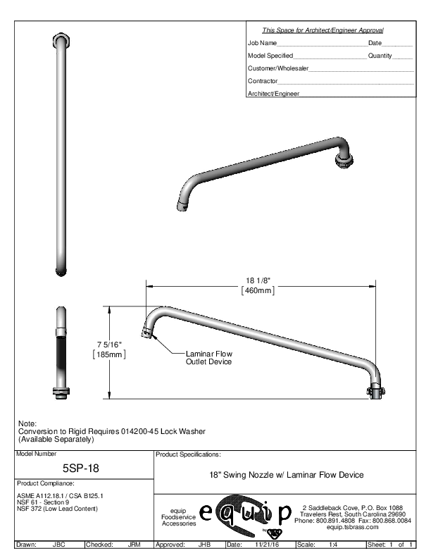 Cutsheet