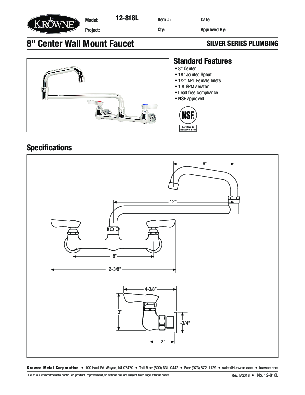 Cutsheet