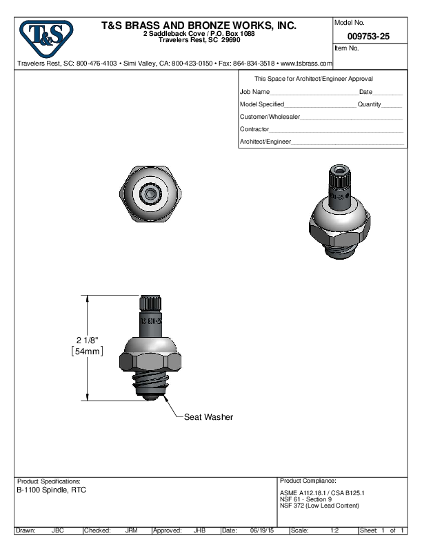 Cutsheet