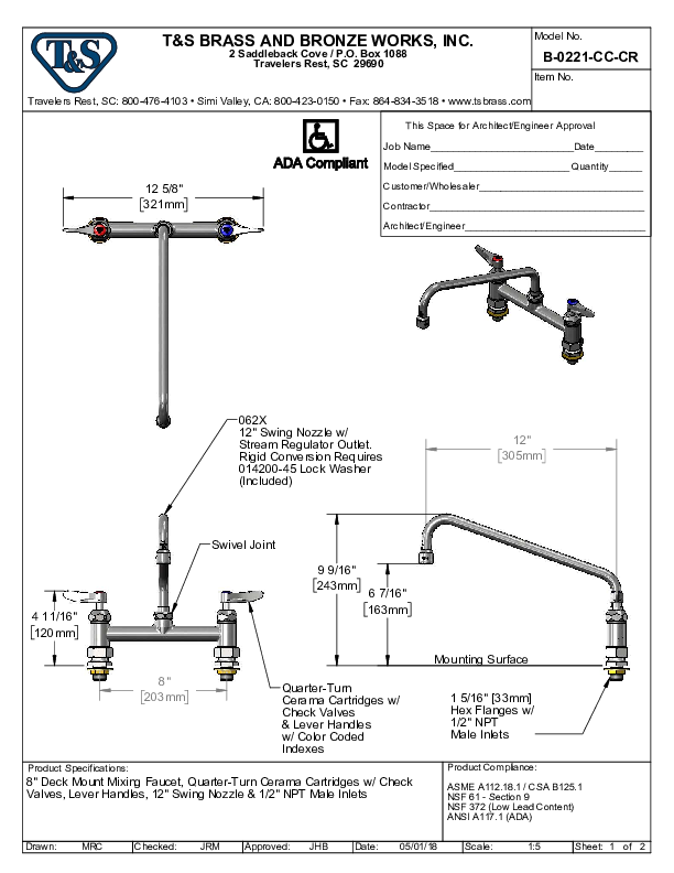 Cutsheet