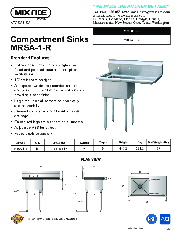 Cutsheet