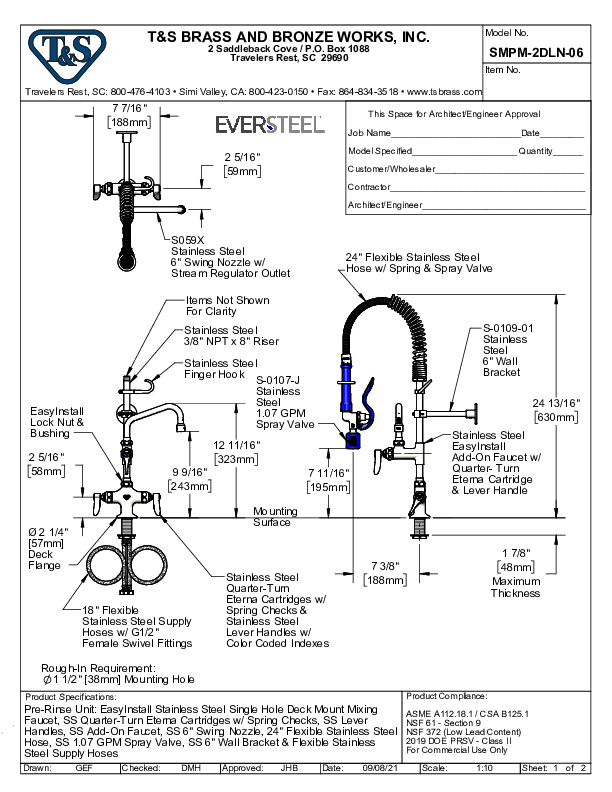 Cutsheet