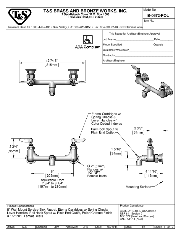 Cutsheet