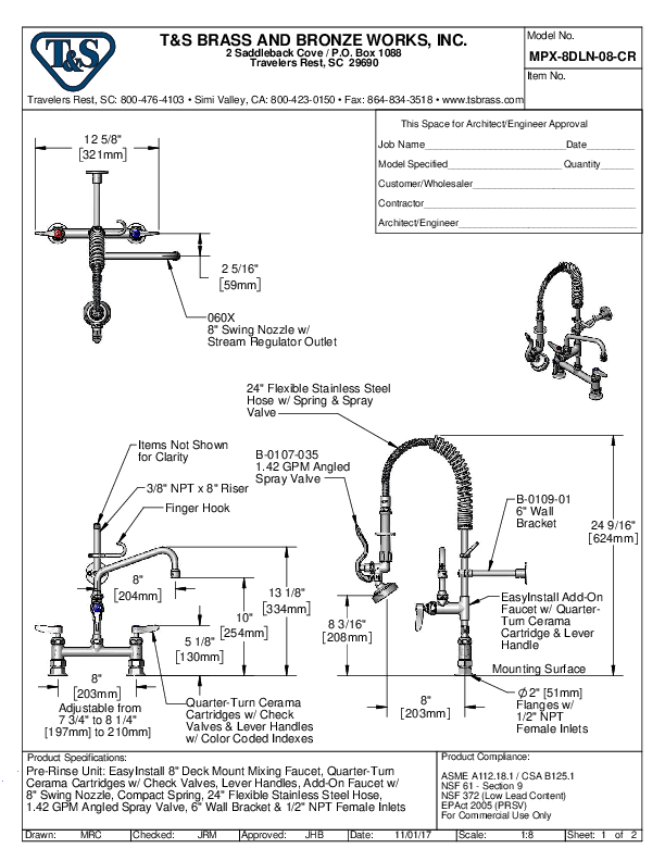 Cutsheet