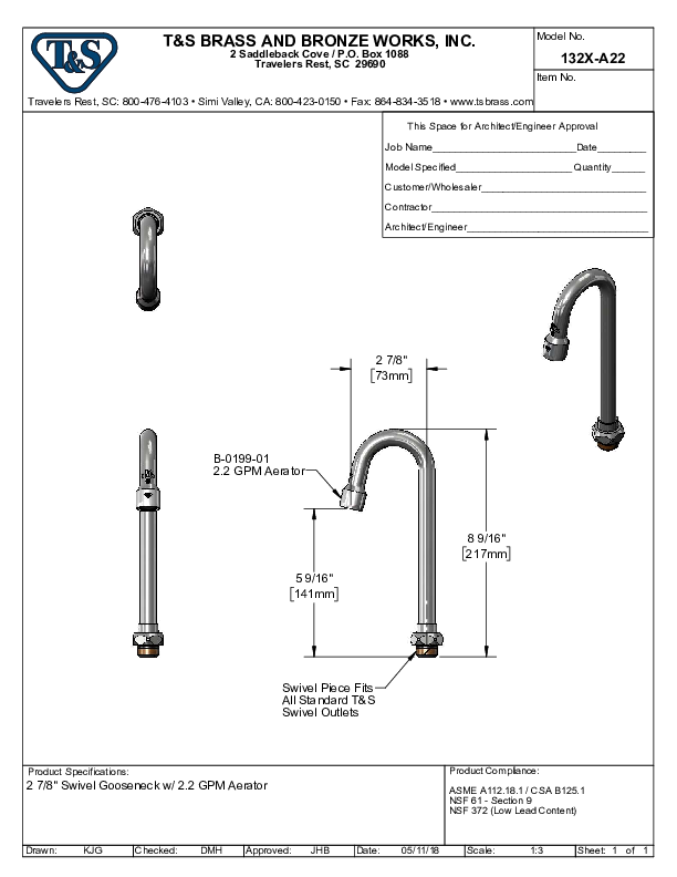 Cutsheet