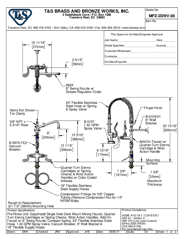 Cutsheet