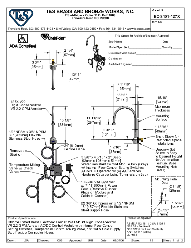 Cutsheet