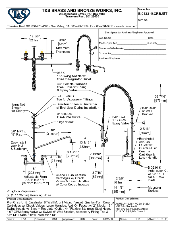 Cutsheet