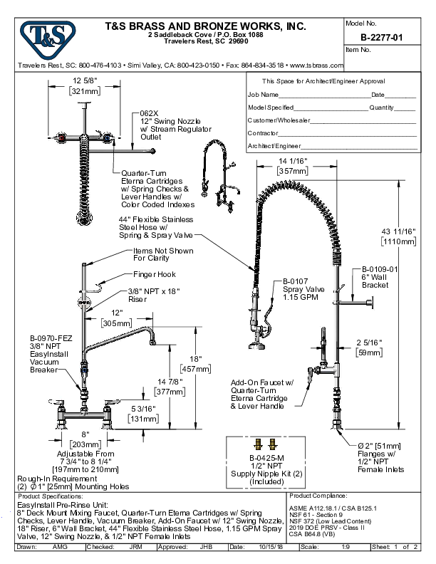 Cutsheet