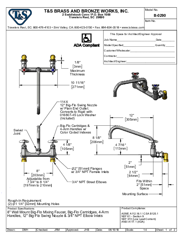 Cutsheet