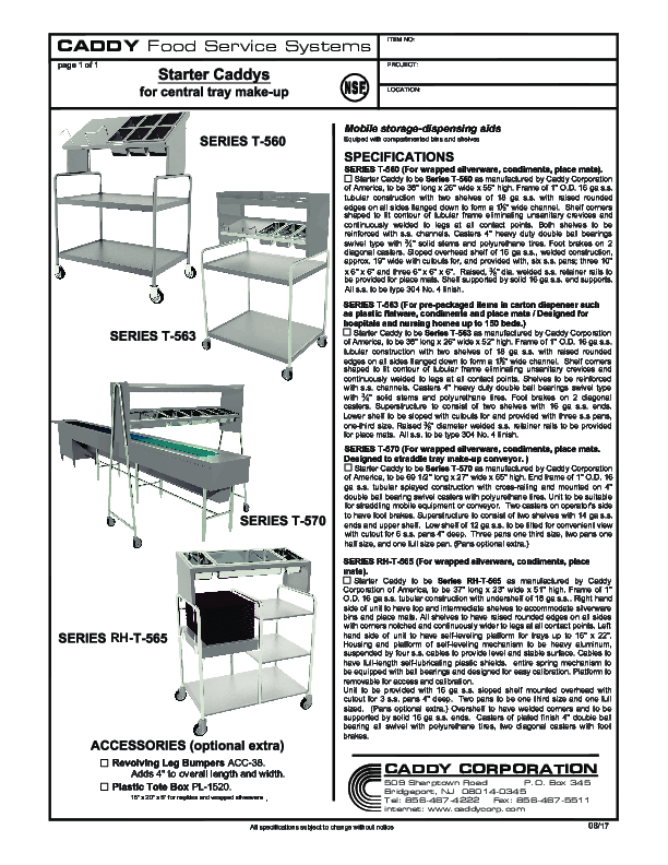 Cutsheet