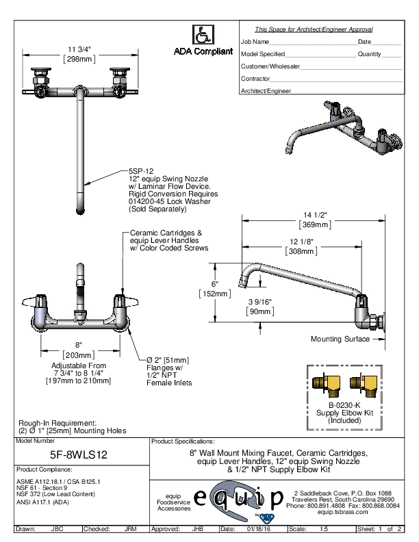 Cutsheet