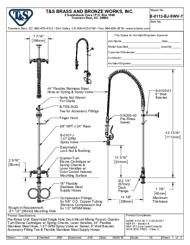 Cutsheet