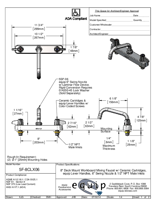 Cutsheet