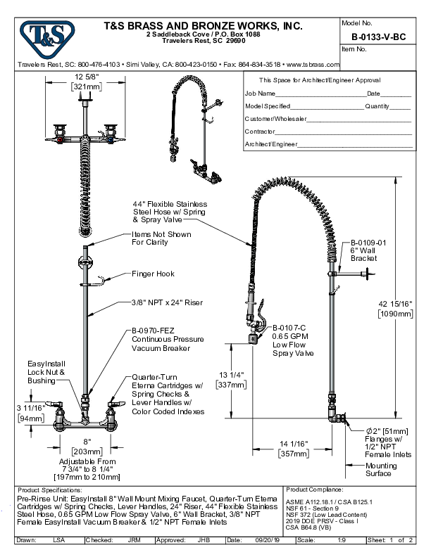 Cutsheet